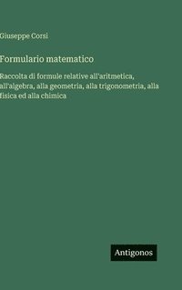 bokomslag Formulario matematico