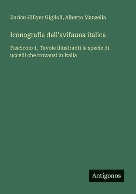 bokomslag Iconografia dell'avifauna italica: Fascicolo 1, Tavole illustranti le specie di uccelli che trovansi in Italia