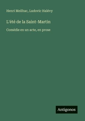 bokomslag L'été de la Saint-Martin