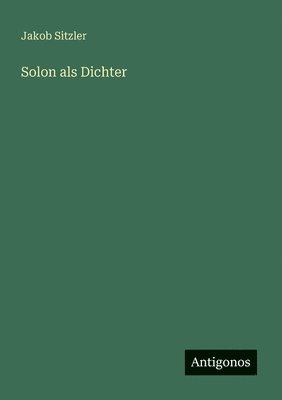 Solon als Dichter 1