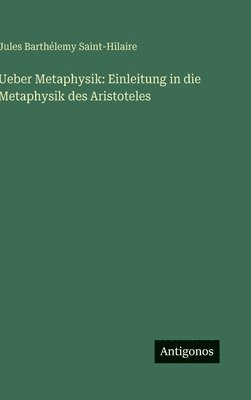Ueber Metaphysik