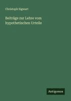 bokomslag Beiträge zur Lehre vom hypothetischen Urteile