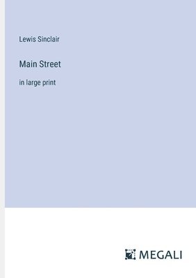 Sinclair Lewis, Lewis Sinclair - Main Street, Häftad