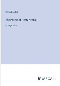 bokomslag Poems of Henry Kendall