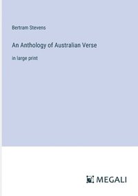 bokomslag Anthology of Australian Verse
