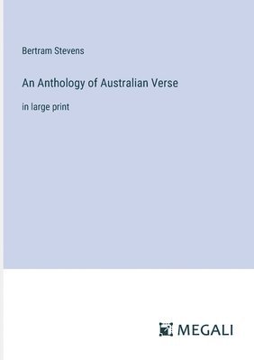 bokomslag Anthology of Australian Verse