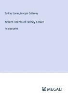 bokomslag Select Poems of Sidney Lanier