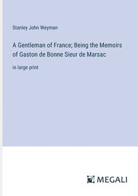 bokomslag A Gentleman of France; Being the Memoirs of Gaston de Bonne Sieur de Marsac