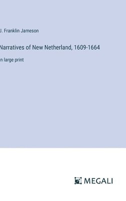 bokomslag Narratives of New Netherland, 1609-1664