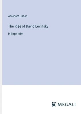 bokomslag The Rise of David Levinsky