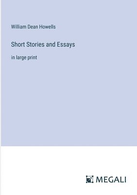 bokomslag Short Stories and Essays