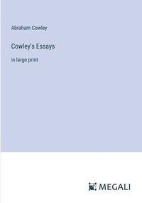 bokomslag Cowley's Essays