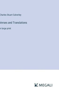 bokomslag Verses and Translations
