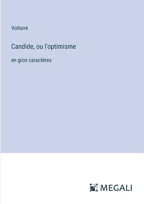 bokomslag Candide, ou l'optimisme