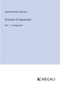 bokomslag Evolution of Expression
