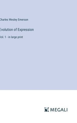 bokomslag Evolution of Expression
