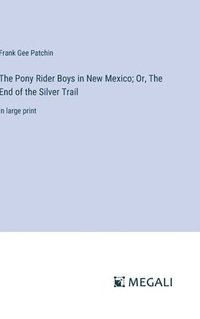 bokomslag Pony Rider Boys in New Mexico; Or, The End of the Silver Trail