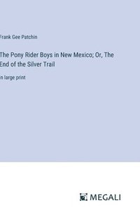 bokomslag The Pony Rider Boys in New Mexico; Or, The End of the Silver Trail