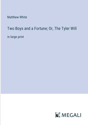 Two Boys and a Fortune; Or, The Tyler Will 1