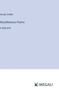 bokomslag Miscellaneous Poems