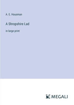 bokomslag A Shropshire Lad