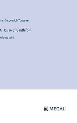 bokomslag A House of Gentlefolk