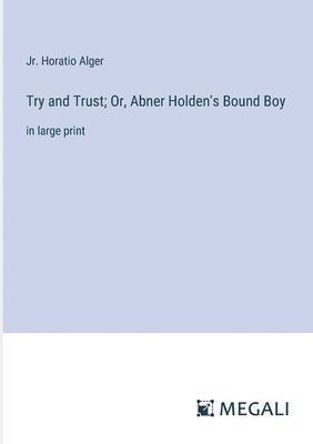 bokomslag Try and Trust; Or, Abner Holden's Bound Boy