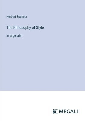 bokomslag Philosophy of Style