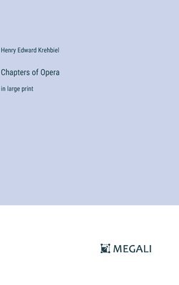 bokomslag Chapters of Opera