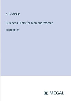 Business Hints for Men and Women 1