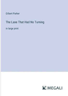 bokomslag Lane That Had No Turning
