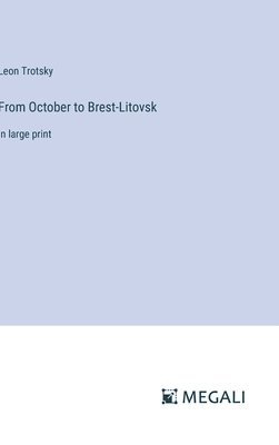 From October to Brest-Litovsk 1
