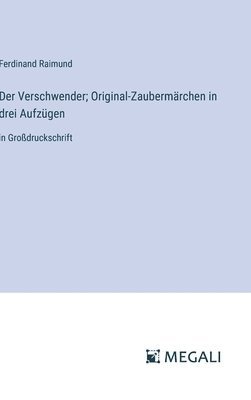 bokomslag Verschwender; Original-Zaubermärchen in drei Aufzügen