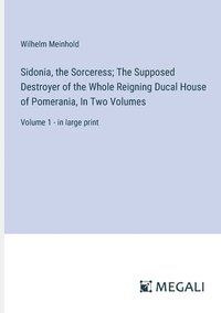 bokomslag Sidonia, the Sorceress; The Supposed Destroyer of the Whole Reigning Ducal House of Pomerania, In Two Volumes