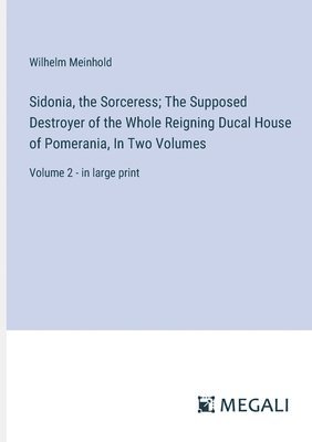 bokomslag Sidonia, the Sorceress; The Supposed Destroyer of the Whole Reigning Ducal House of Pomerania, In Two Volumes