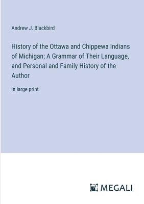 bokomslag History of the Ottawa and Chippewa Indians of Michigan; A Grammar of Their Language, and Personal and Family History of the Author