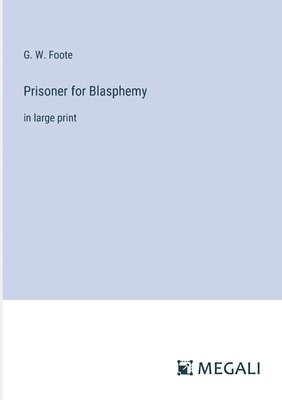 bokomslag Prisoner for Blasphemy