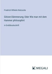 bokomslag Götzen-Dämmerung; Oder Wie man mit dem Hammer philosophirt