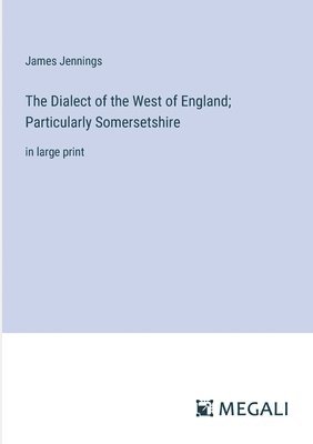 bokomslag The Dialect of the West of England; Particularly Somersetshire