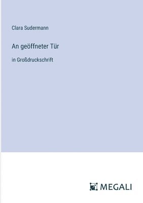 bokomslag geöffneter Tür