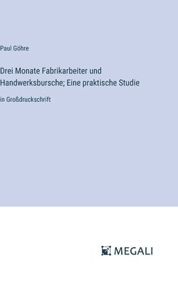 bokomslag Drei Monate Fabrikarbeiter und Handwerksbursche; Eine praktische Studie