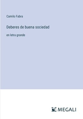 Deberes de buena sociedad