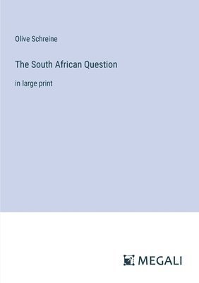 bokomslag The South African Question