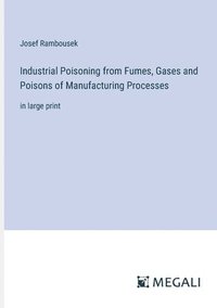 bokomslag Industrial Poisoning from Fumes, Gases and Poisons of Manufacturing Processes