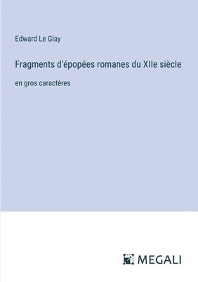 bokomslag Fragments d'popes romanes du XIIe sicle