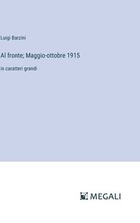 bokomslag Al fronte; Maggio-ottobre 1915