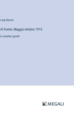 bokomslag Al fronte; Maggio-ottobre 1915