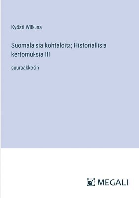 bokomslag Suomalaisia kohtaloita; Historiallisia kertomuksia III