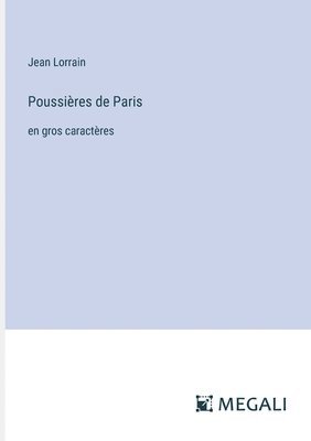 bokomslag Poussières de Paris