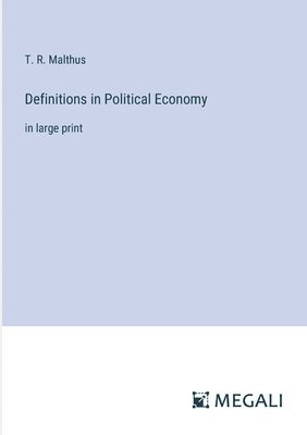Definitions in Political Economy 1